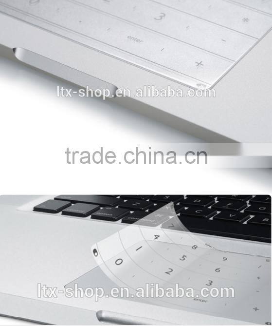 Hot selling Ultra-thin Smart Keypad , Intelligent Tourch Board of glass Number keyboard For Macbook