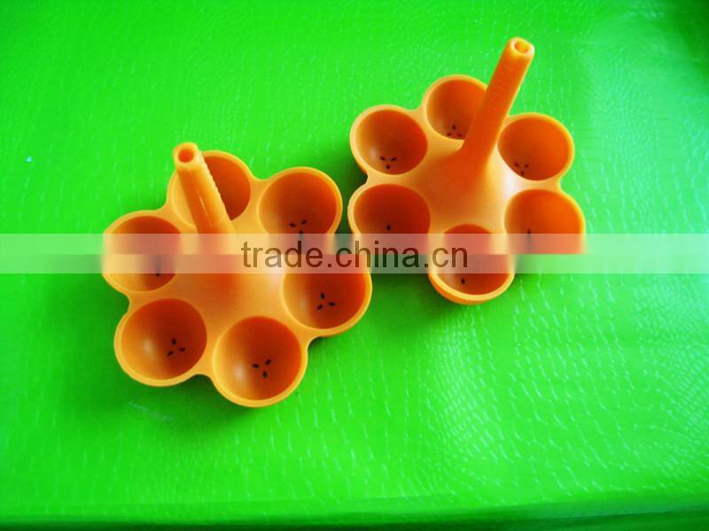 6 cups FDA 100% food grade silicone egg cooker