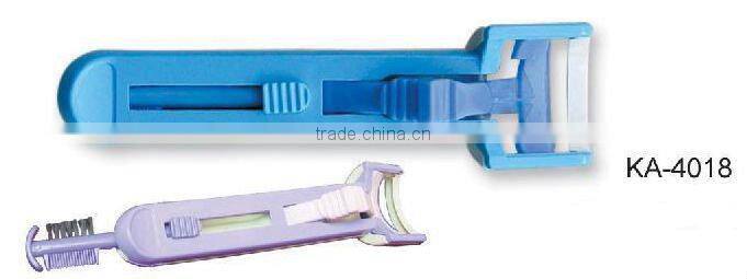 beauty tools plastic eyelash curler with brush