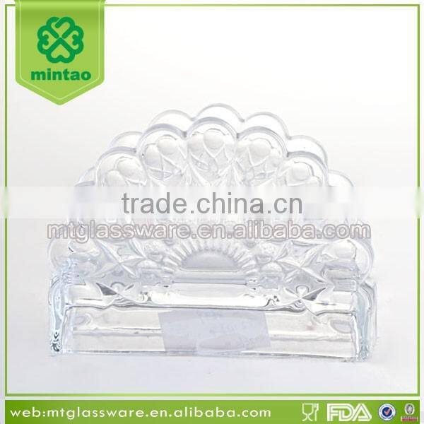 Restaurant Use Peacock Crystal Tissue Holder