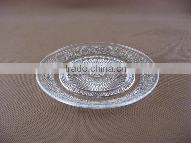 clean glass plate