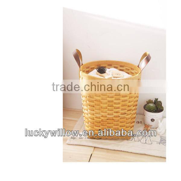 factory direct supply wood garden basket for home