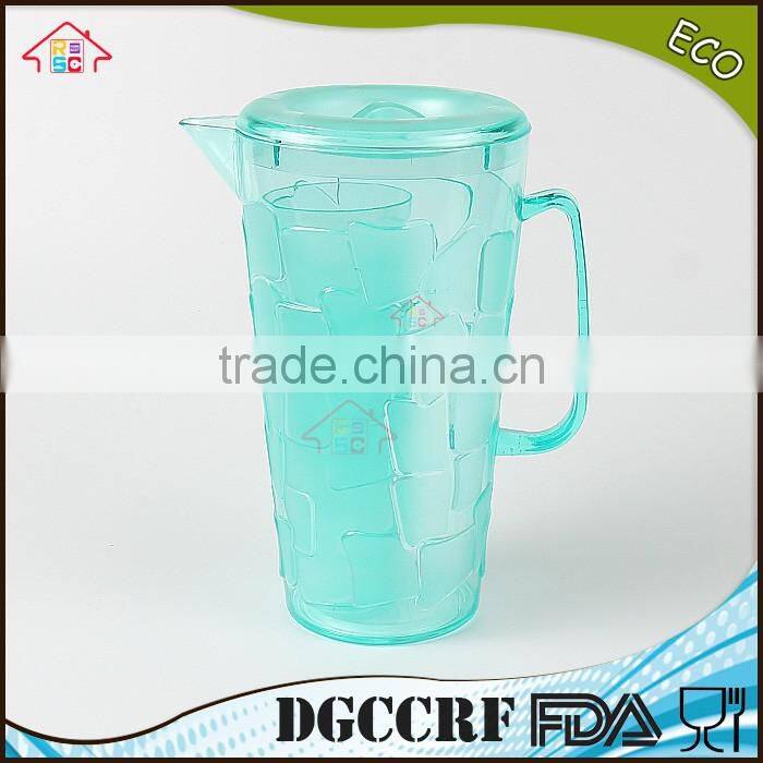 NBRSC set of 5 pieces Plastic PS Cold water jug water kettle Hollow drinking bottle PP pot double layer watering can