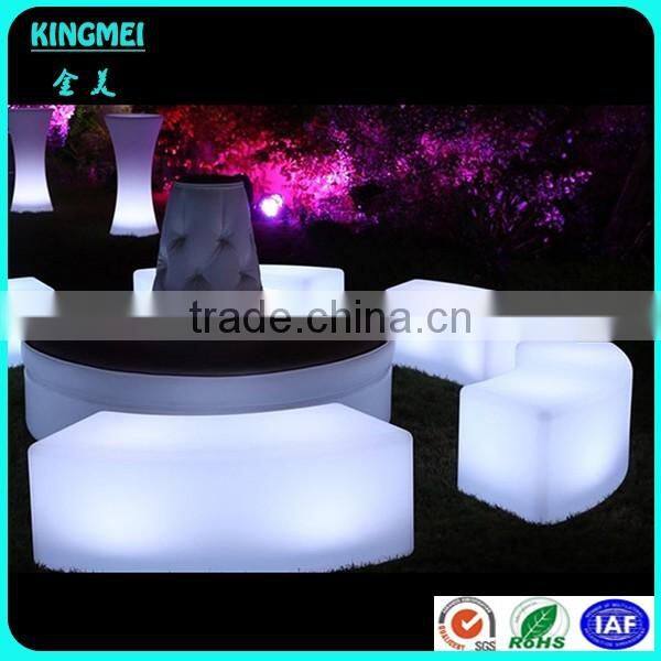 pop illuminated led bar furniture battery operated remote control led bar sofa