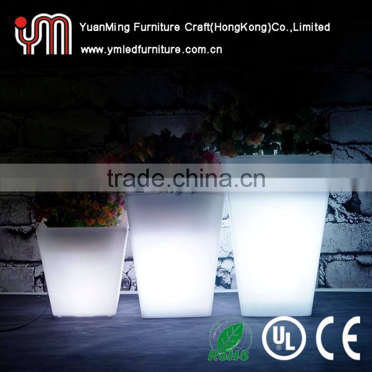 Led vase and plant pot,flower pot rgb