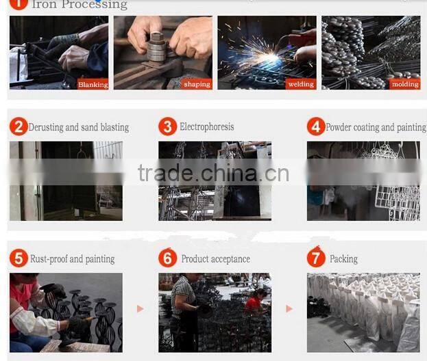 Flower pot plant metal display storage holder shelf