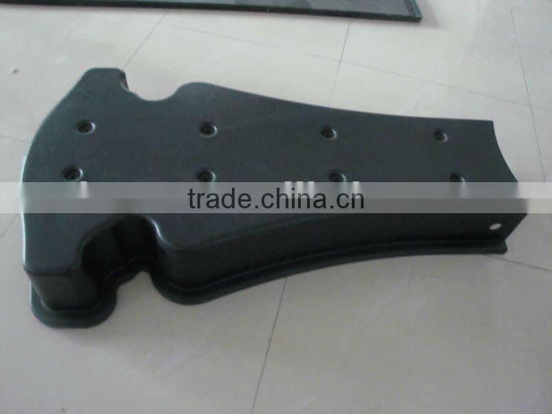 customized vacuum formed blister thermoforming plastic cover for light boxes