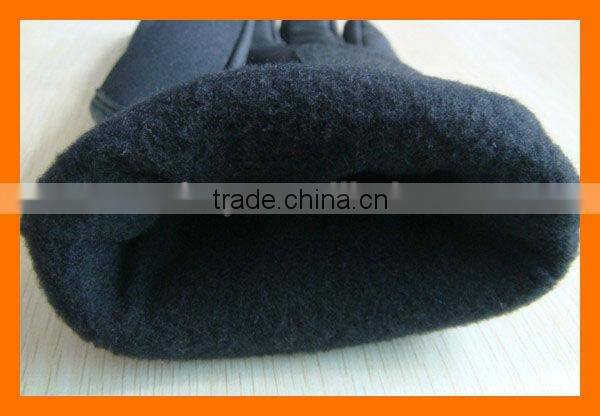 PU Leather Police Gloves for Winter