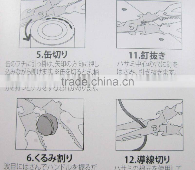 Separable Good Quality Multi Founctional detachable Kitchen Scissors