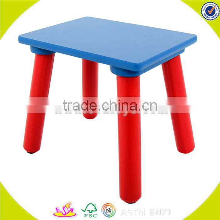 Wholesale blue wooden table and 2 chairs for children,cheap table and 2 chairs,top quality wooden table and 2 chairs W08G137