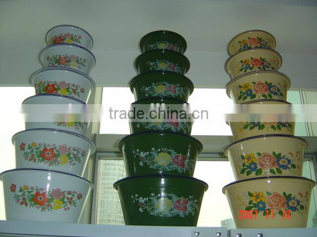 Hot sale enamel soup bowl finger bowl in africa