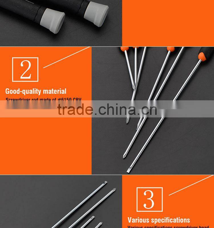 Professional 6PCS Plastic Handle Precision Screwdriver Set