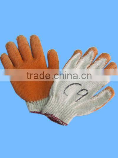 Rubber Cotton Gloves/Garden Gloves From Guangzhou Manufacturer