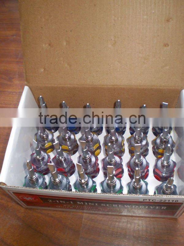 Mini/2 ways screwdrivers set