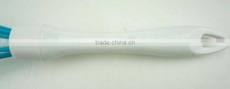 13038 silicone kitchenware egg whisk with abs handle