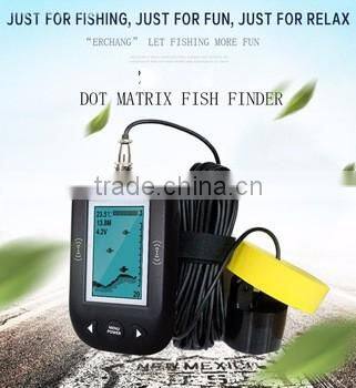 9m Smart Sonar Fish Finder Water Temperature Display & Shallow Water Alarm Fish Finder