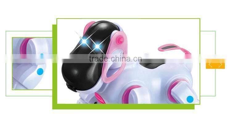 New design electric plastic cartoon battery operated walking dog toy