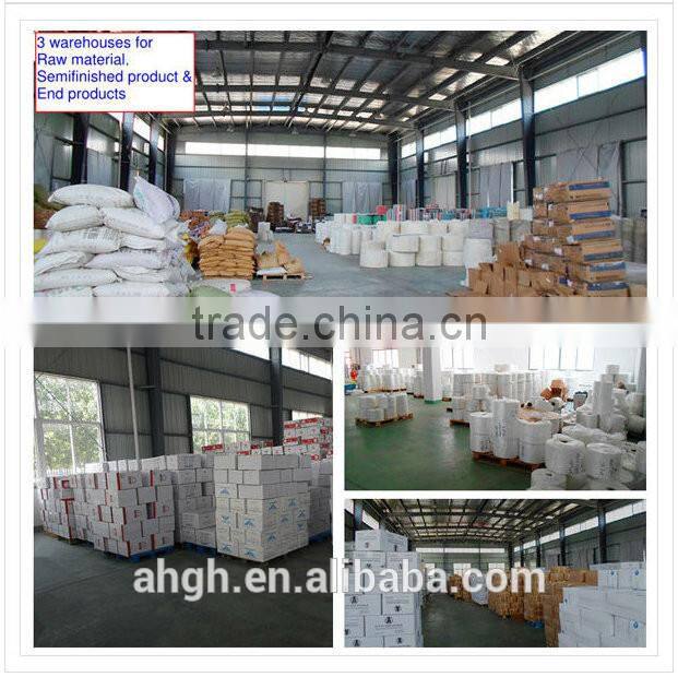 Surgical supply PP non-woven isolation gown with knitted cuff and waist tapes