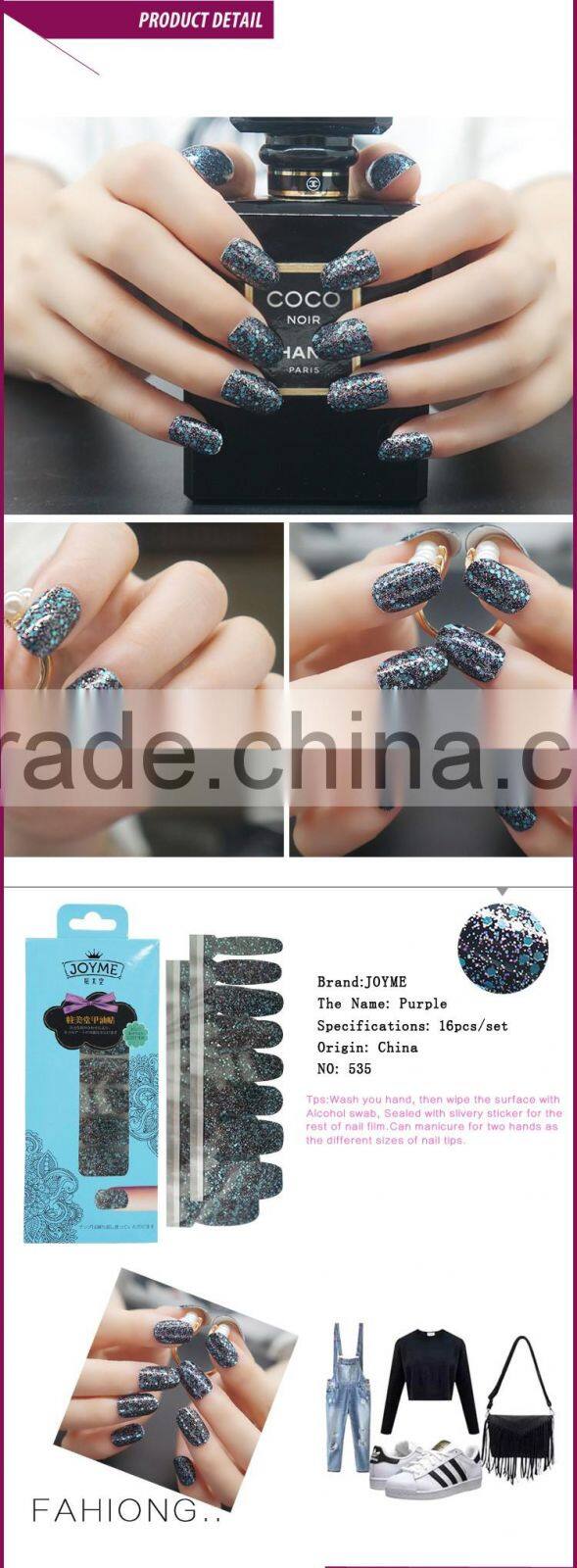 New Air Art finger sticker/For 2017 new design polish sticker