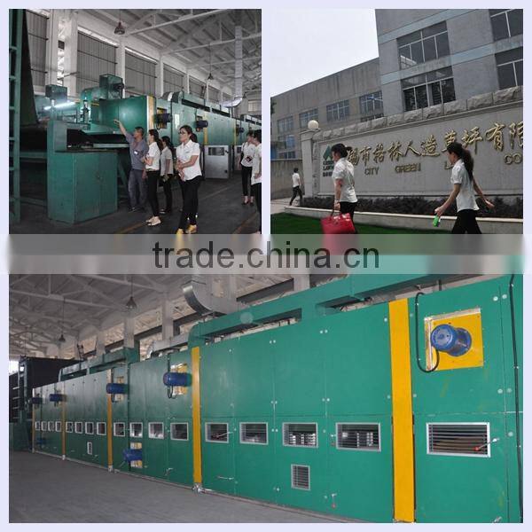 U shape plastic fake lawn decorative artificial landscape grass for garden