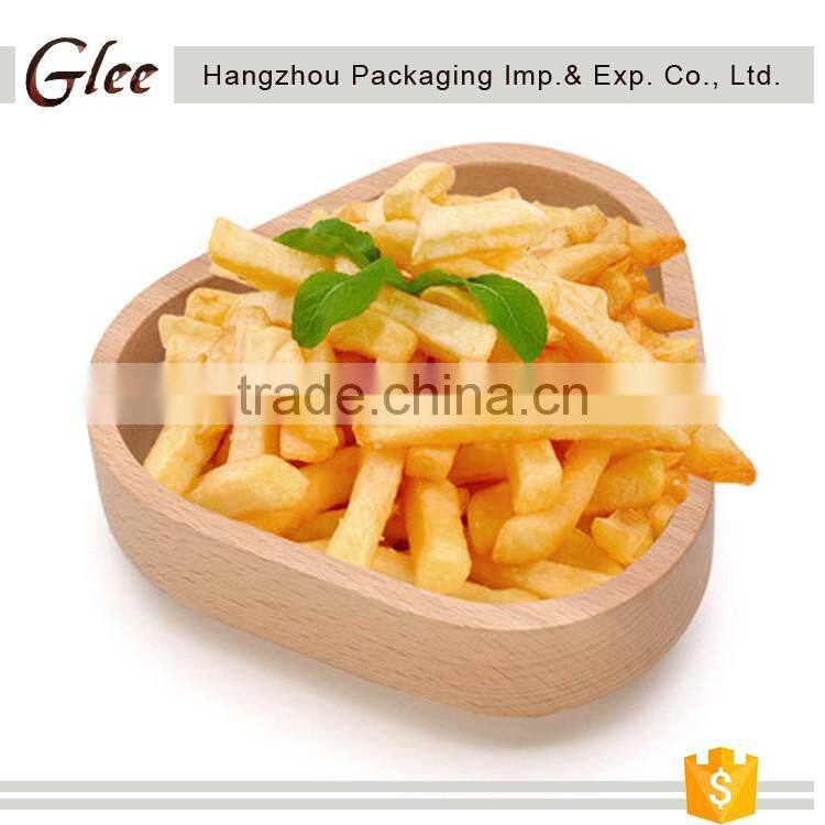 Lovely pretty unique Peanut shape ceramic fruit food snack plate for kitchen serveware