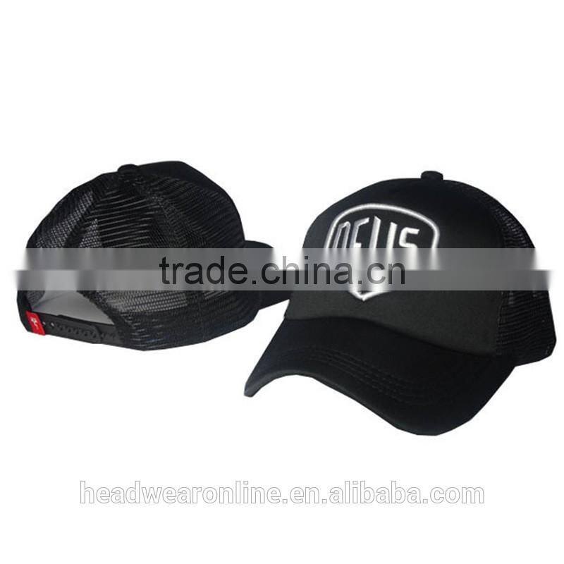 Custom Logo Nylon Mesh And Sponge Fabric Trucker Caps Baseball Hats