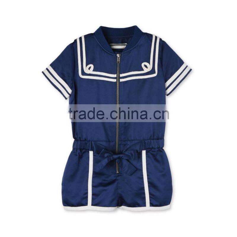Unisex Majorette Blue Mel All In One Baby Bodysuit Romper Childrens Boutique Clothing HSr5109