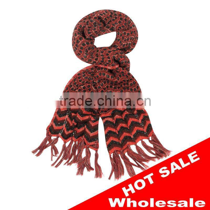 Fashion knitted scarf for lady