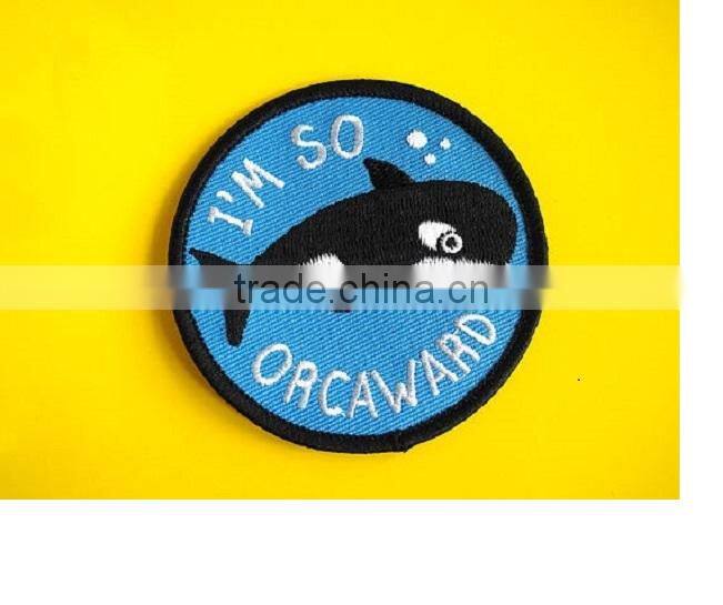 2017 Fashion DIY new Custom Embroidery Patches For Clothing Accessory