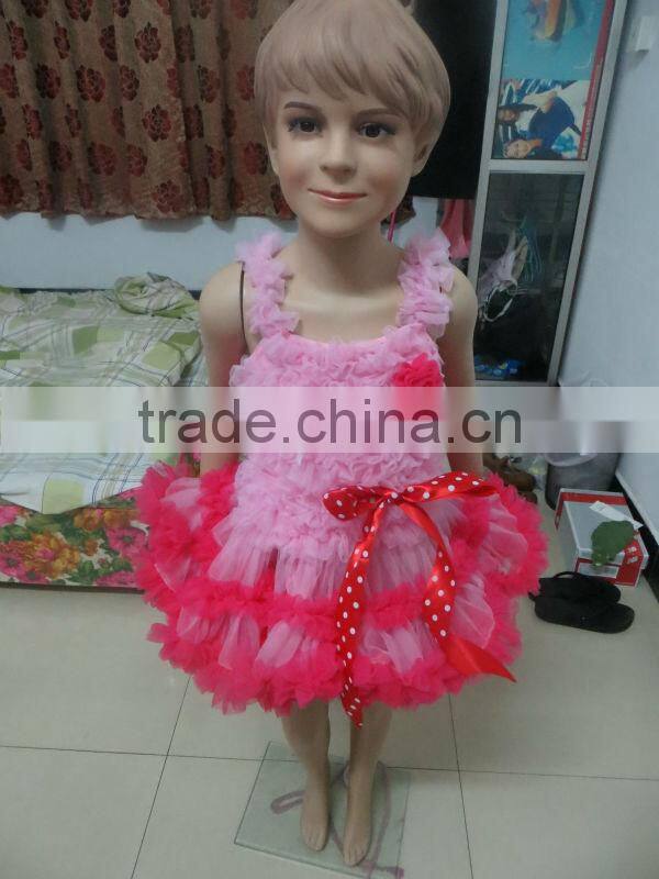 childrens clothing wholesale Cute Baby girls Tutu skirt suit with Bow Kids Fluffy Pettiskirt Sets