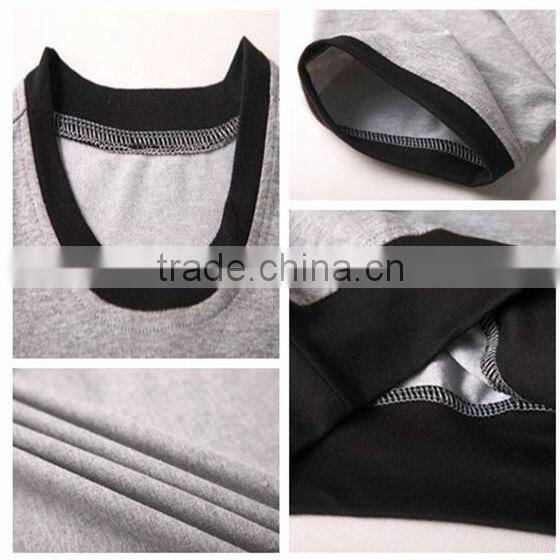 sexy track pants jogging pants men with t shirt ,sport compression clothing