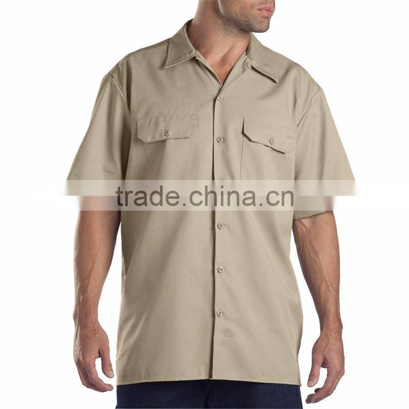 OEM Short Sleeve Shirts And Trousers Uniforms Working For Mechanics Sell well in North America