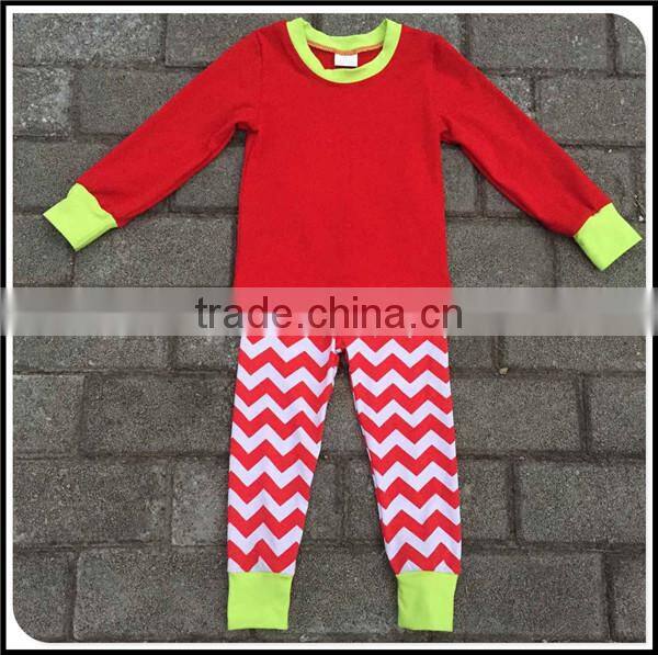 Persnickety christmas Baby kids unisex stripes pajamas clothing set sleeping bedding outfits