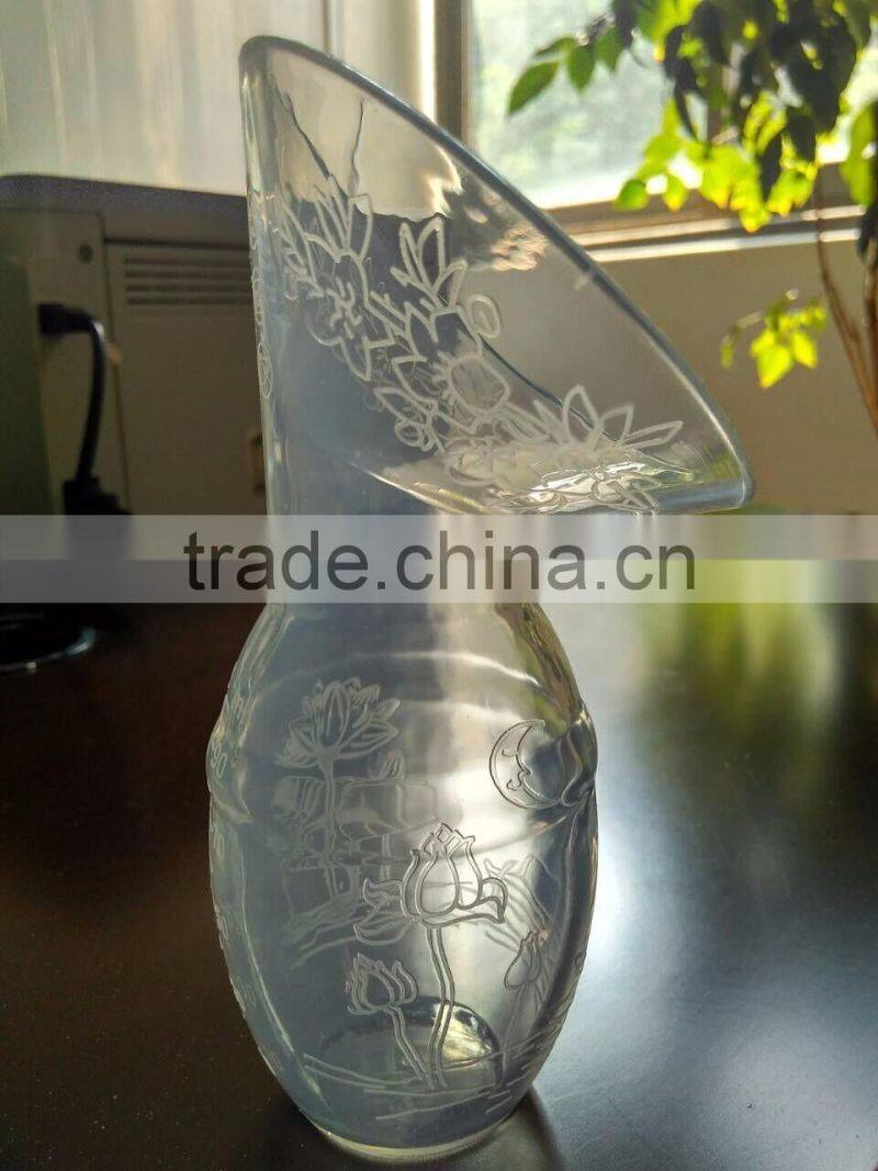 manual silicone breast pump Vacuum Pump Collector Factory breast pumps lids New mould without Chinese words