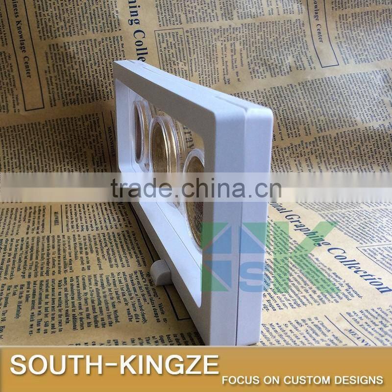 Hotsale 9x23cm Square Transparent ABS Display Case