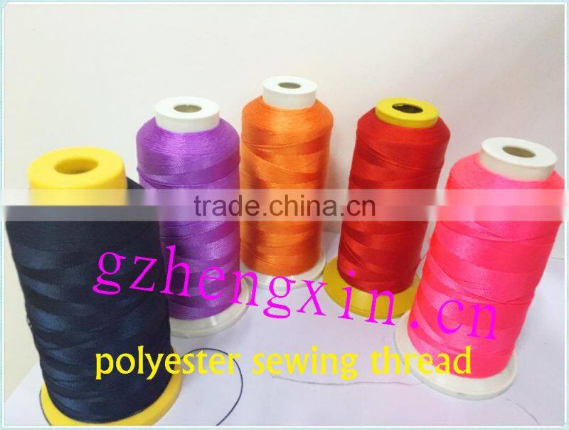 polyester continuous filament sewing thread