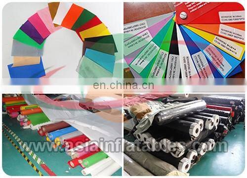 Outdoor Colorful Commercial Grade Inflatable Water Slides/ Wet Slide