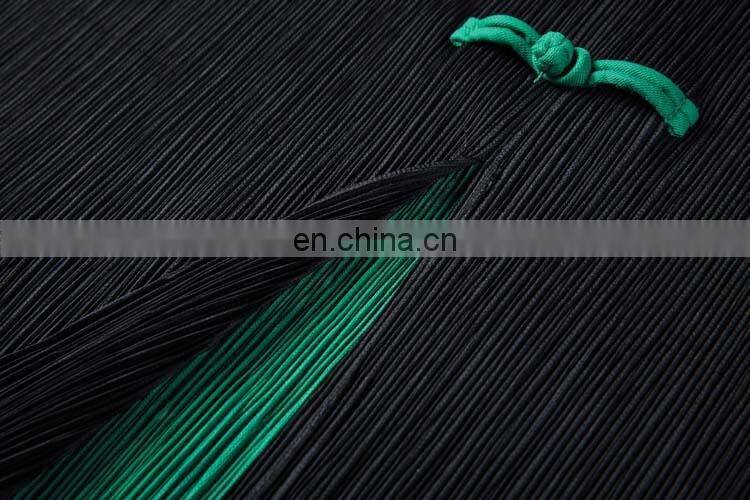 2017 casual style ladies two tone color blocked dress