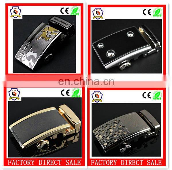 Factory price and free samples silver and gold colors simple belt buckles (HH-buckle-179)