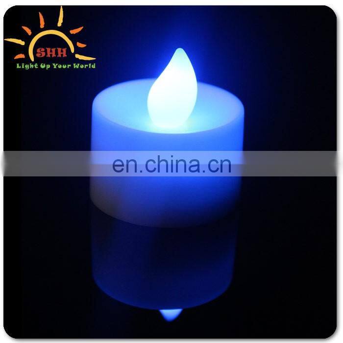 Promotional gift home&wedding decoration flashing mini led candle with factory price