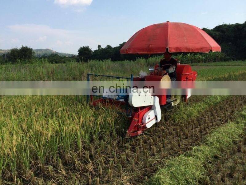 China factory price mini wheat rice soybean grain harvest machine mini wheat rice combine harvester