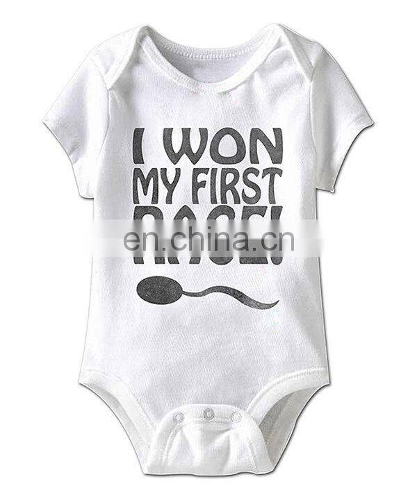 Cheap clothes bodysuit baby clothes romper onesie cotton custom baby romper
