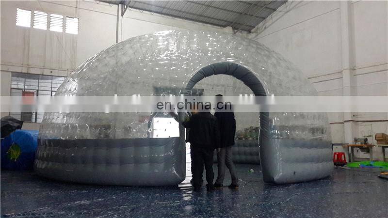 8m Outdoor pop up PVC inflatable bubble dome tent for parties