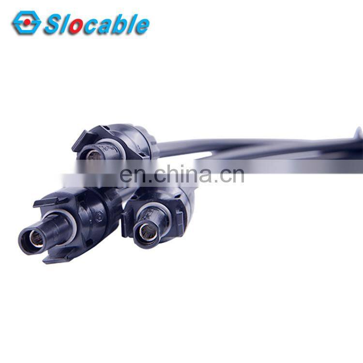 SLOCABLE CE approved IP67 Waterproof connector for solar energy system DC solar connector
