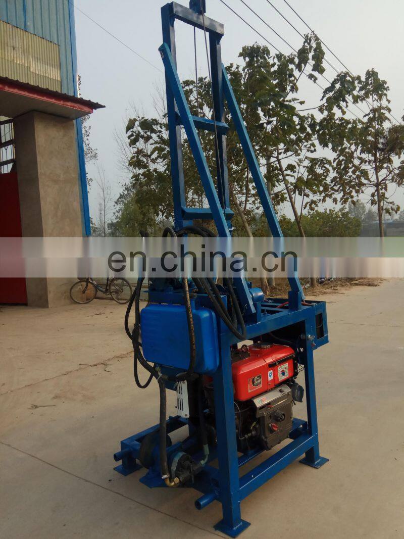 Diesel hydraulic water well drilling machine / Water Bore Well Drilling Machine