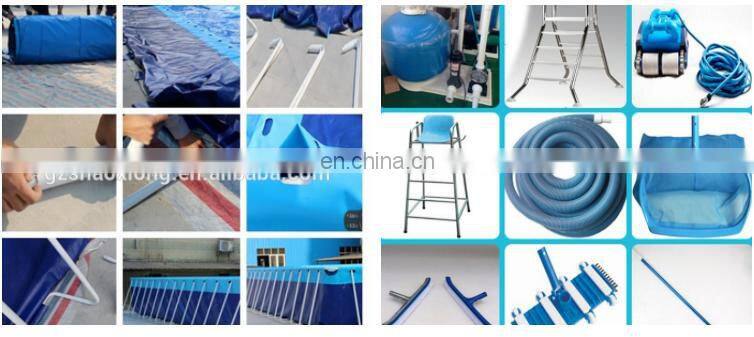 Summer Amusement Water Park Equipment Metal Frame Swimming Pool With Cheap Price For Sale