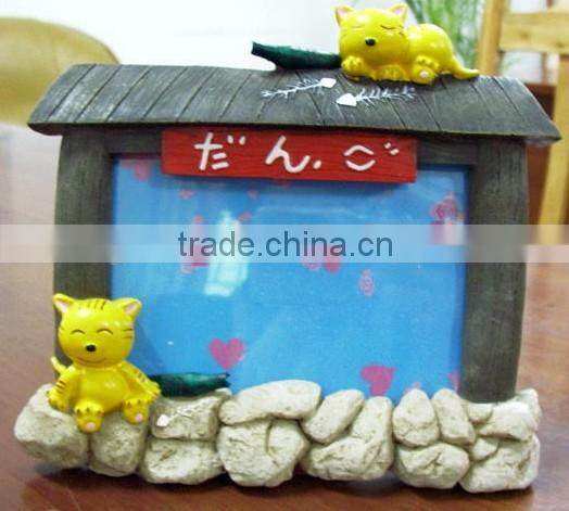 Fashion wholesale promotional big pumpkin shaped cute photo frame