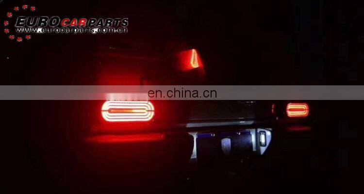 W463 round tail lamp fit for G-class W463 2009-2016year G500 G55 G63 flowing round style G63 tail light