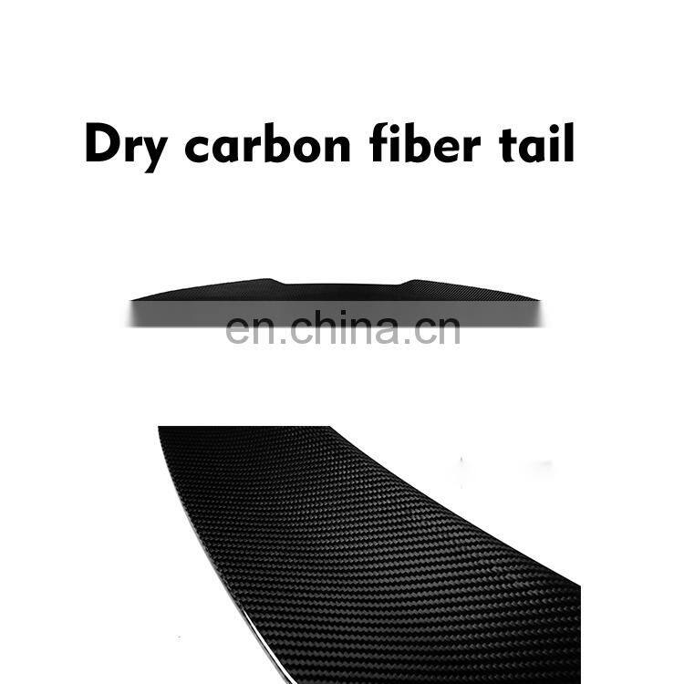 Apply to high Quality Spoiler For Audi A6 C8 Tail Modified With PMS Style Automobile Tail
