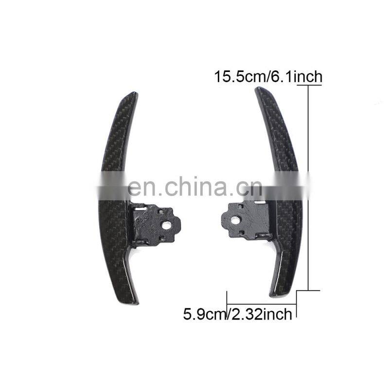 Modify Luxury Universal Dry Carbon Fiber M3 M4 Car Shift Knob Cover for BMW M Model M2 M5 M6 2-Door 2012-2020